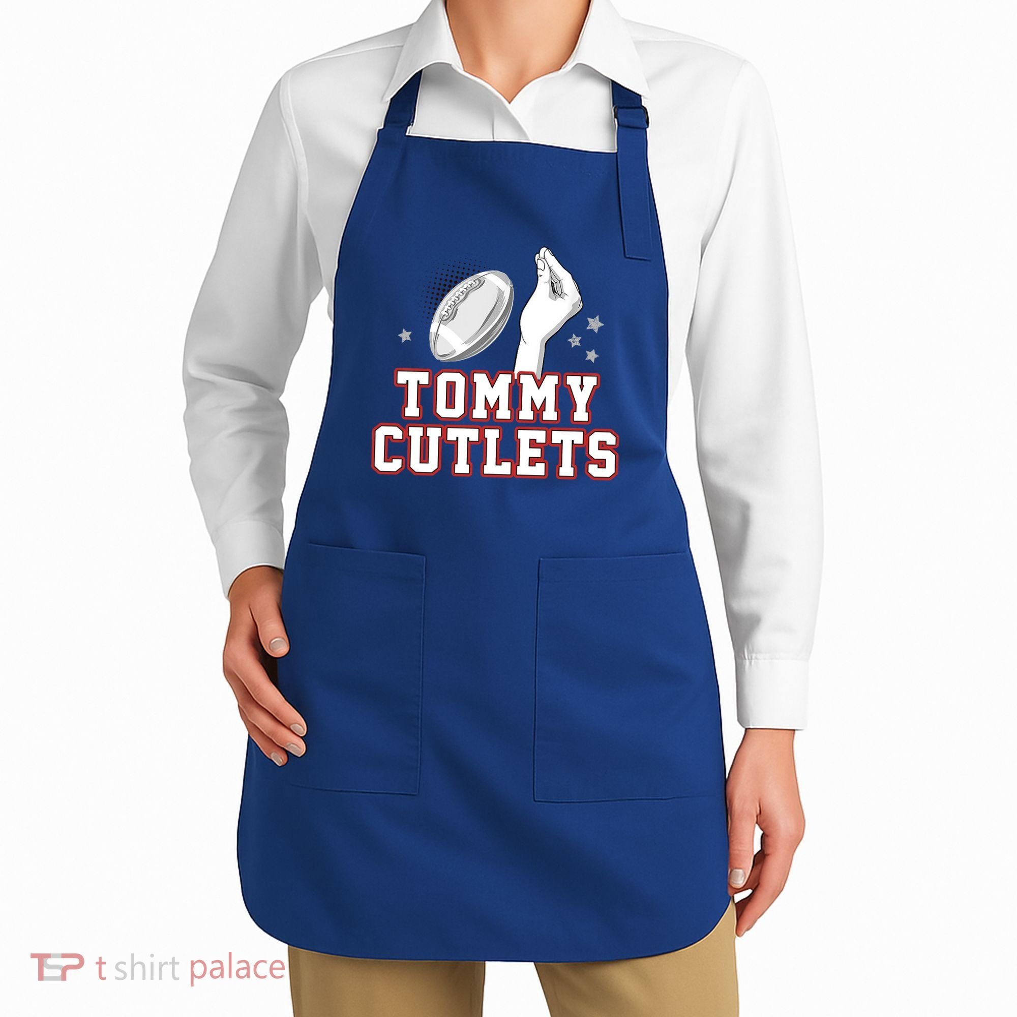 Ny Tommy Cutlets Football Apron