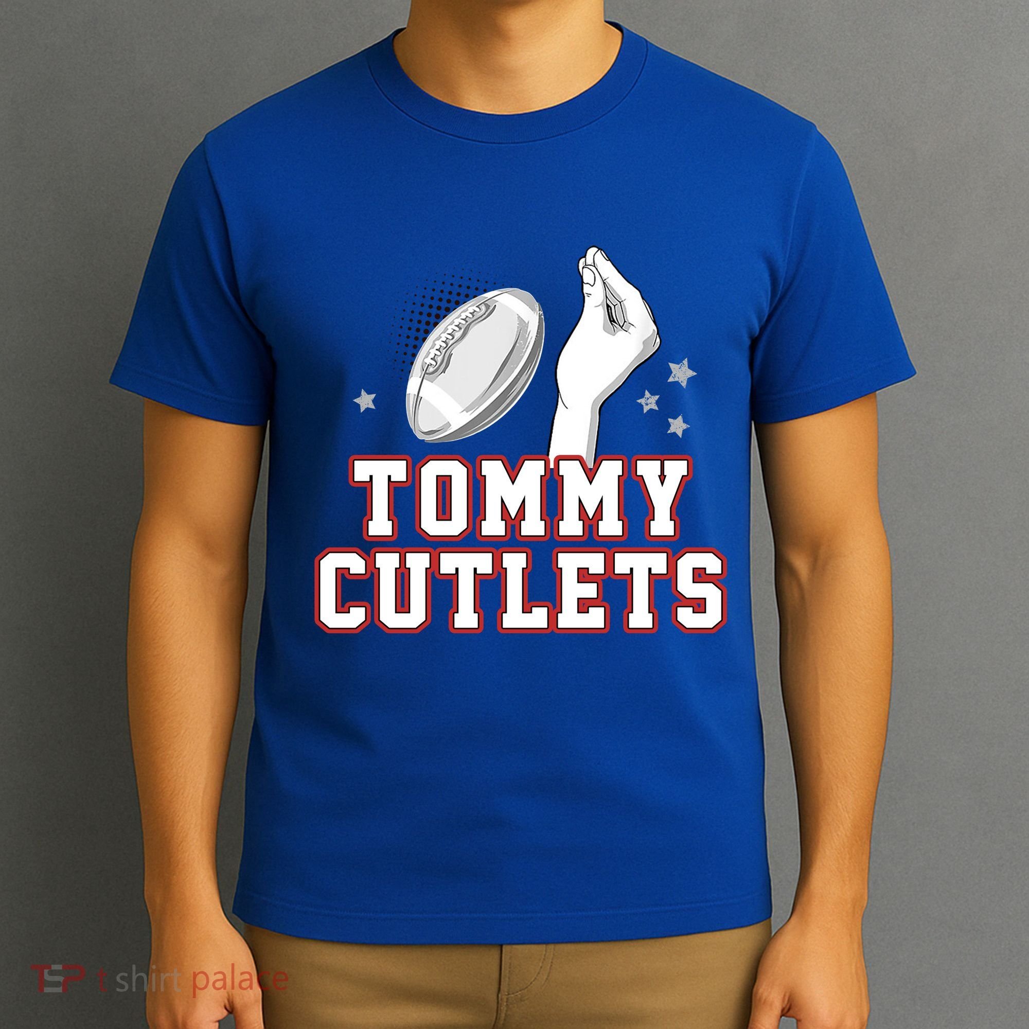 Ny Tommy Cutlets Football T-Shirt
