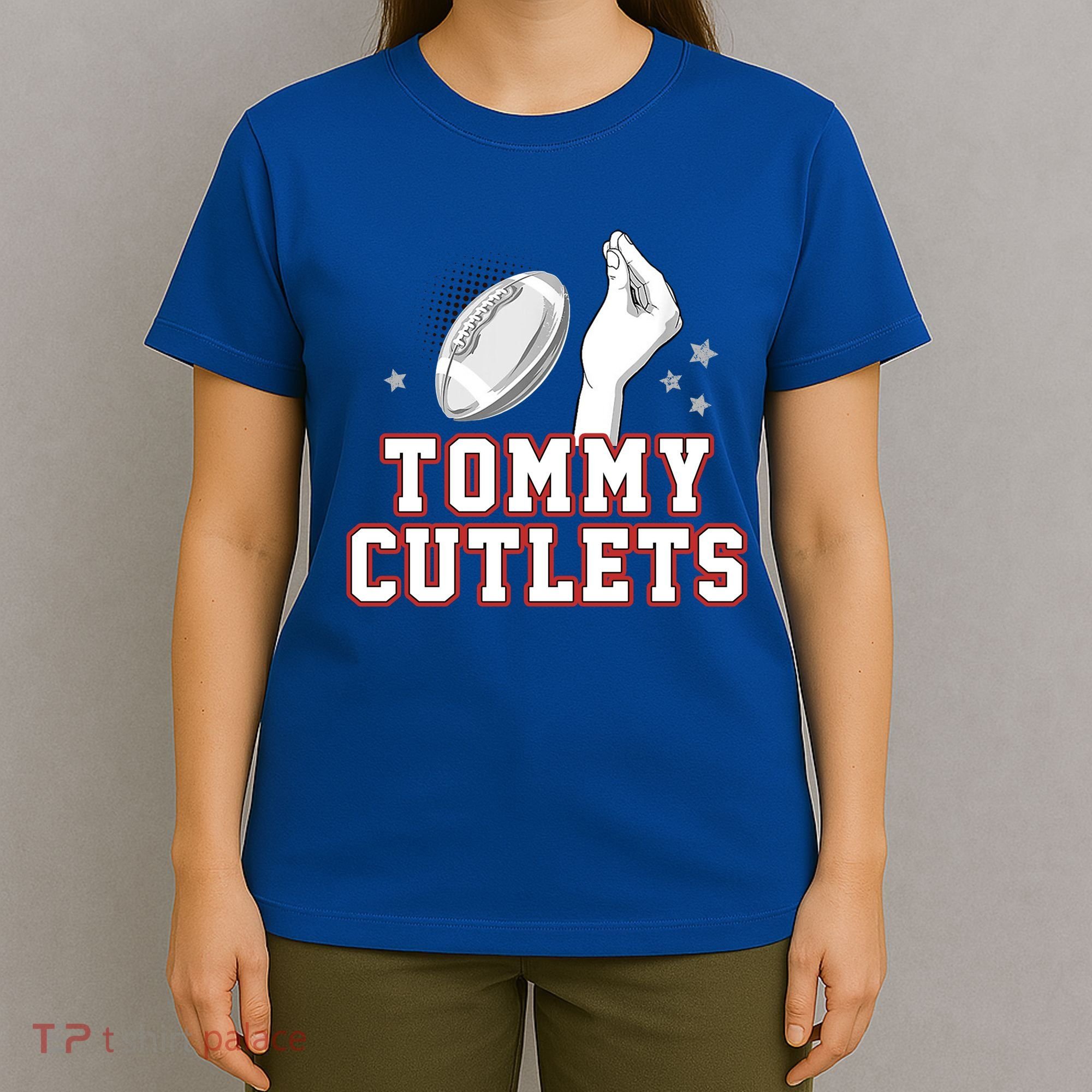 Ny Tommy Cutlets Football T-Shirt