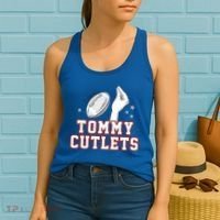 Ny Tommy Cutlets Football Women's Tank Top thumb 2