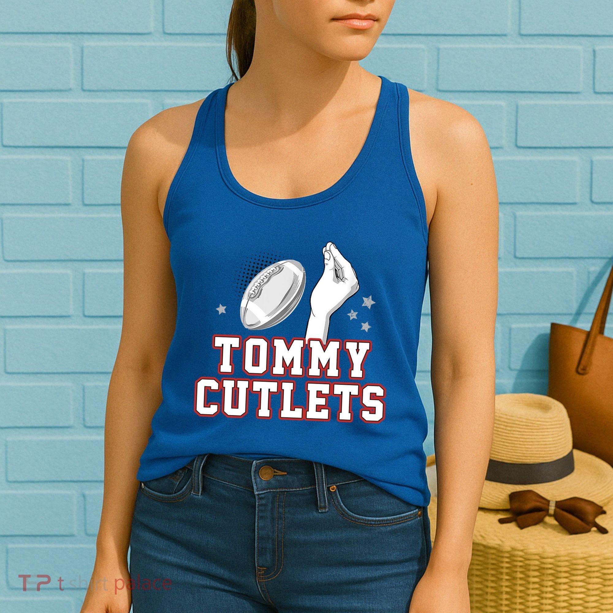Ny Tommy Cutlets Football Women's Tank Top