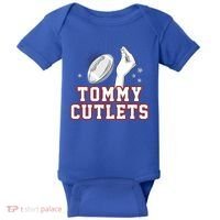 Ny Tommy Cutlets Football Baby Bodysuit thumb 0