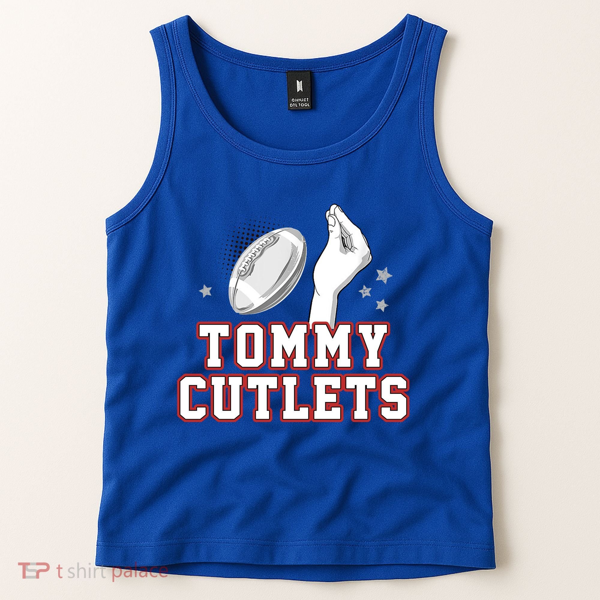 Ny Tommy Cutlets Football Tank Top