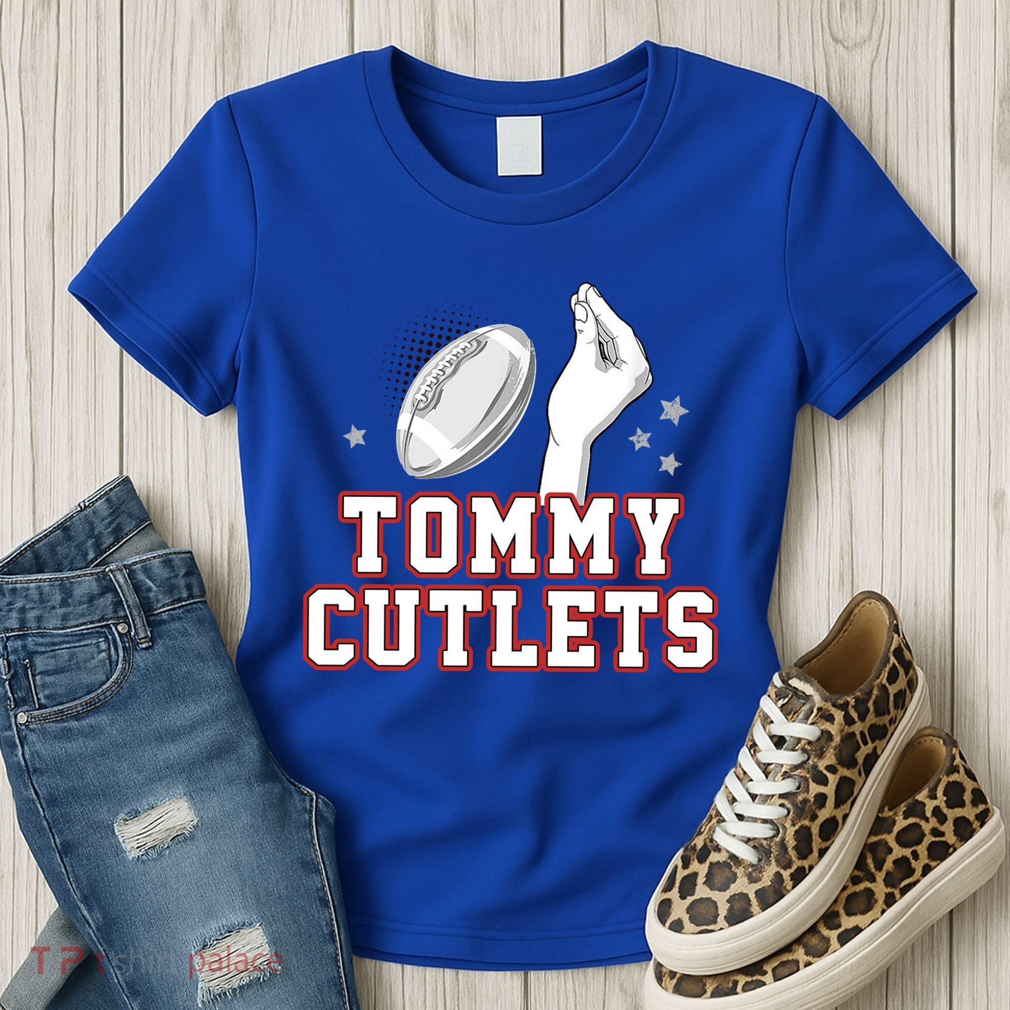 Ny Tommy Cutlets Football Women's T-Shirt