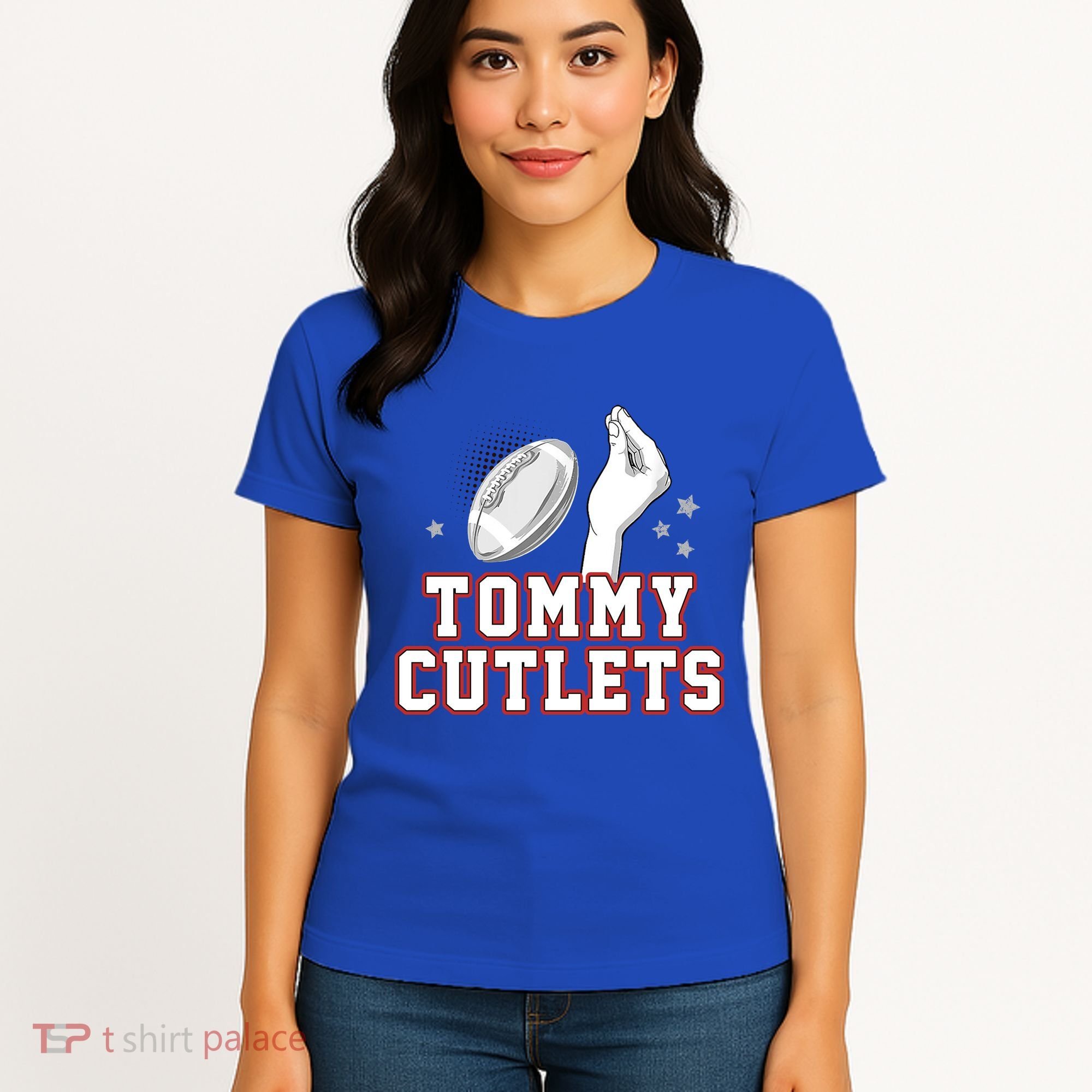 Ny Tommy Cutlets Football Women's T-Shirt