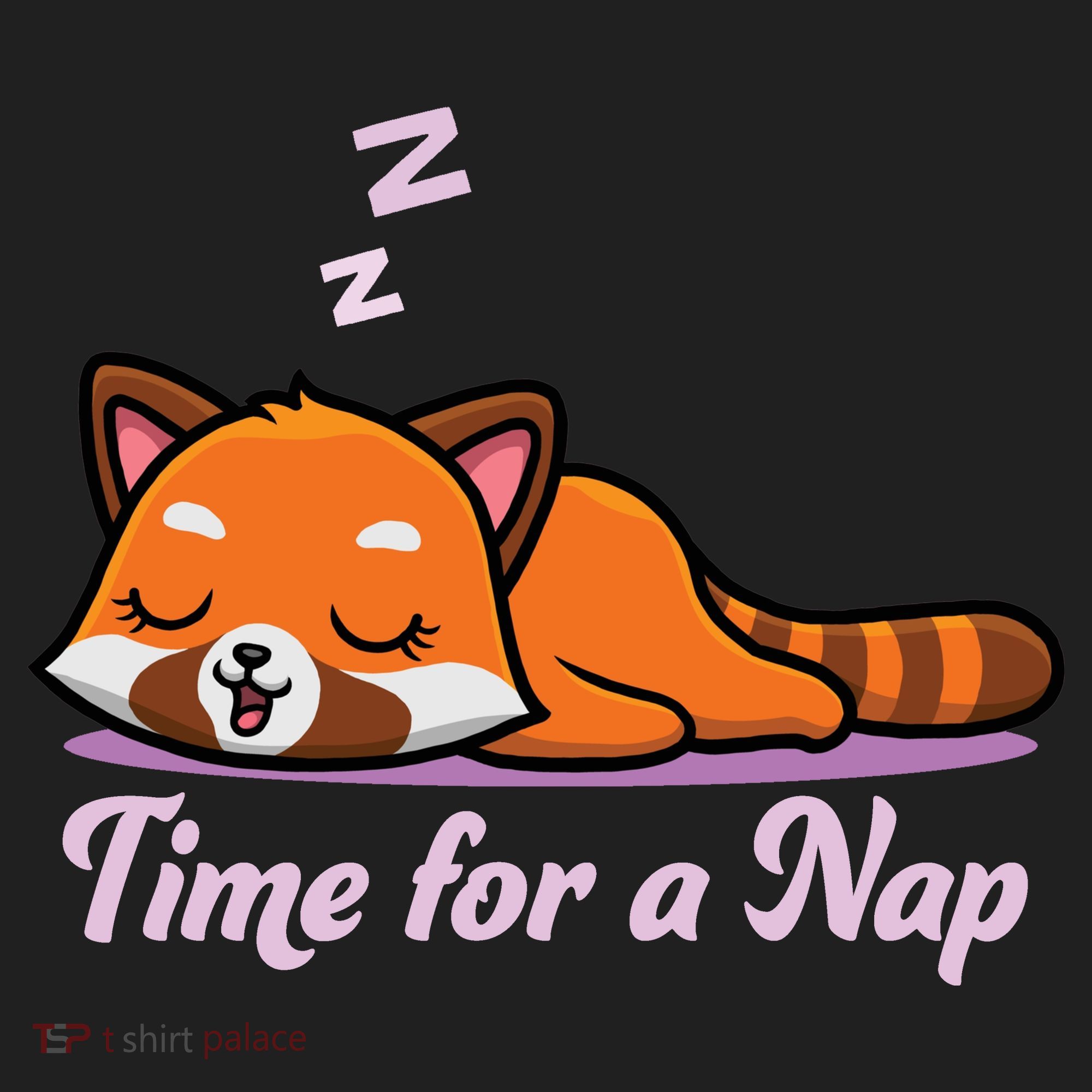 Nap Time Cute Red Panda Women's Sweatshirt