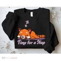 Nap Time Cute Red Panda Sweatshirt thumb 2
