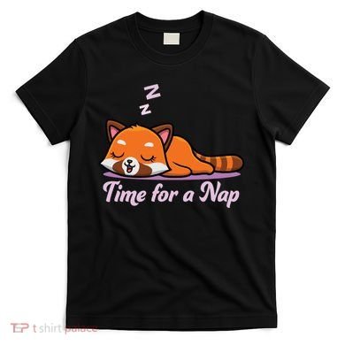 Nap Time Cute Red Panda T-Shirt