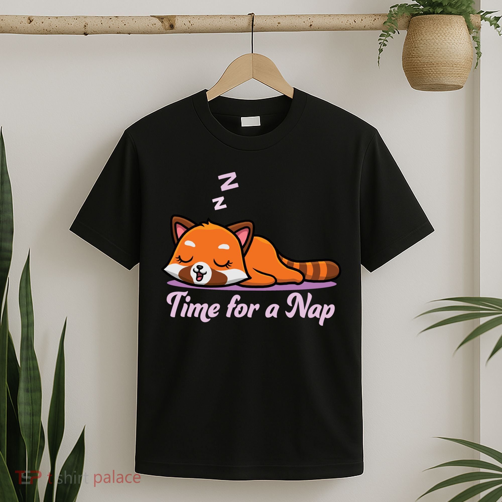 Nap Time Cute Red Panda T-Shirt