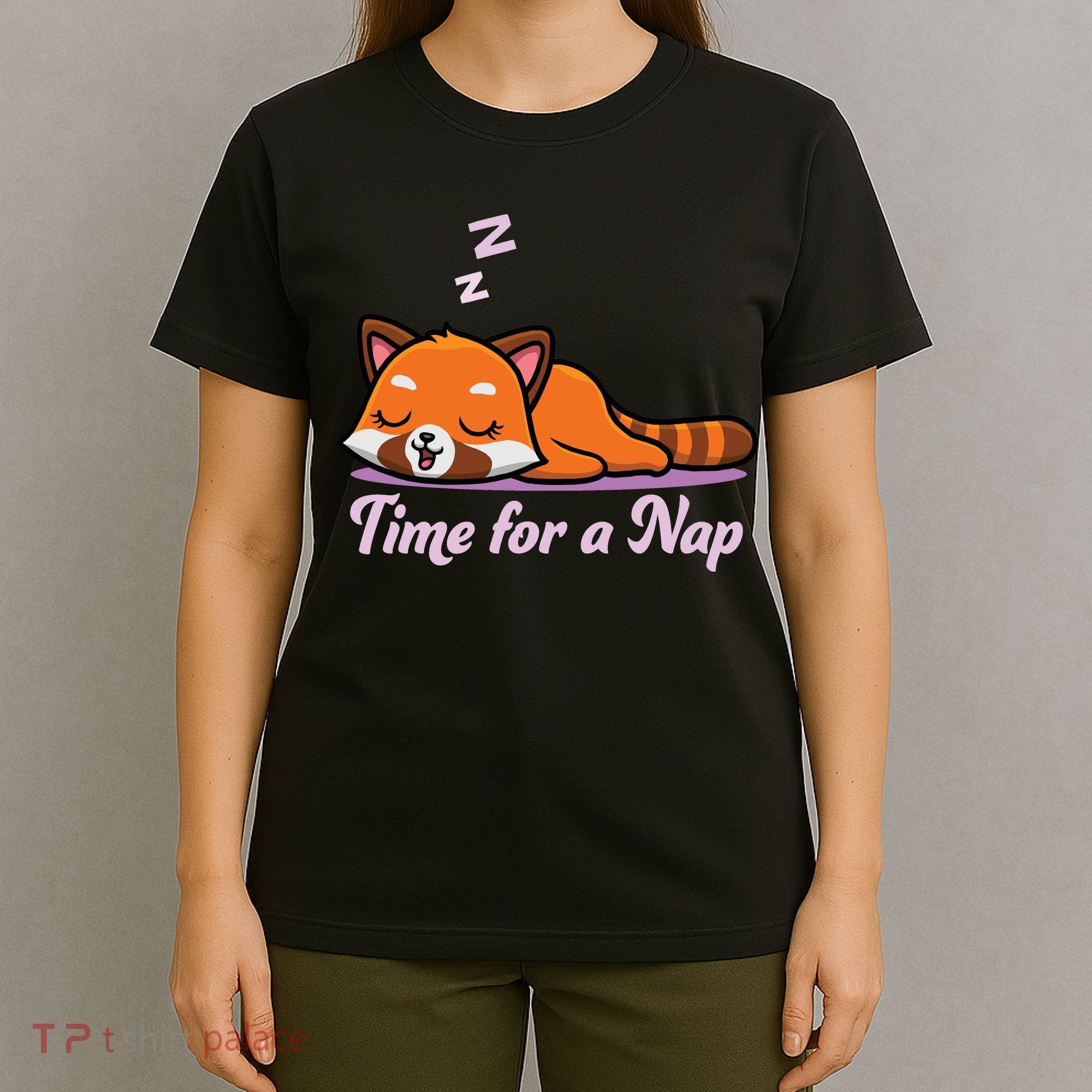 Nap Time Cute Red Panda T-Shirt