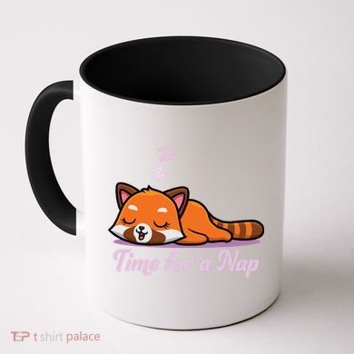 Nap Time Cute Red Panda Coffee Mug