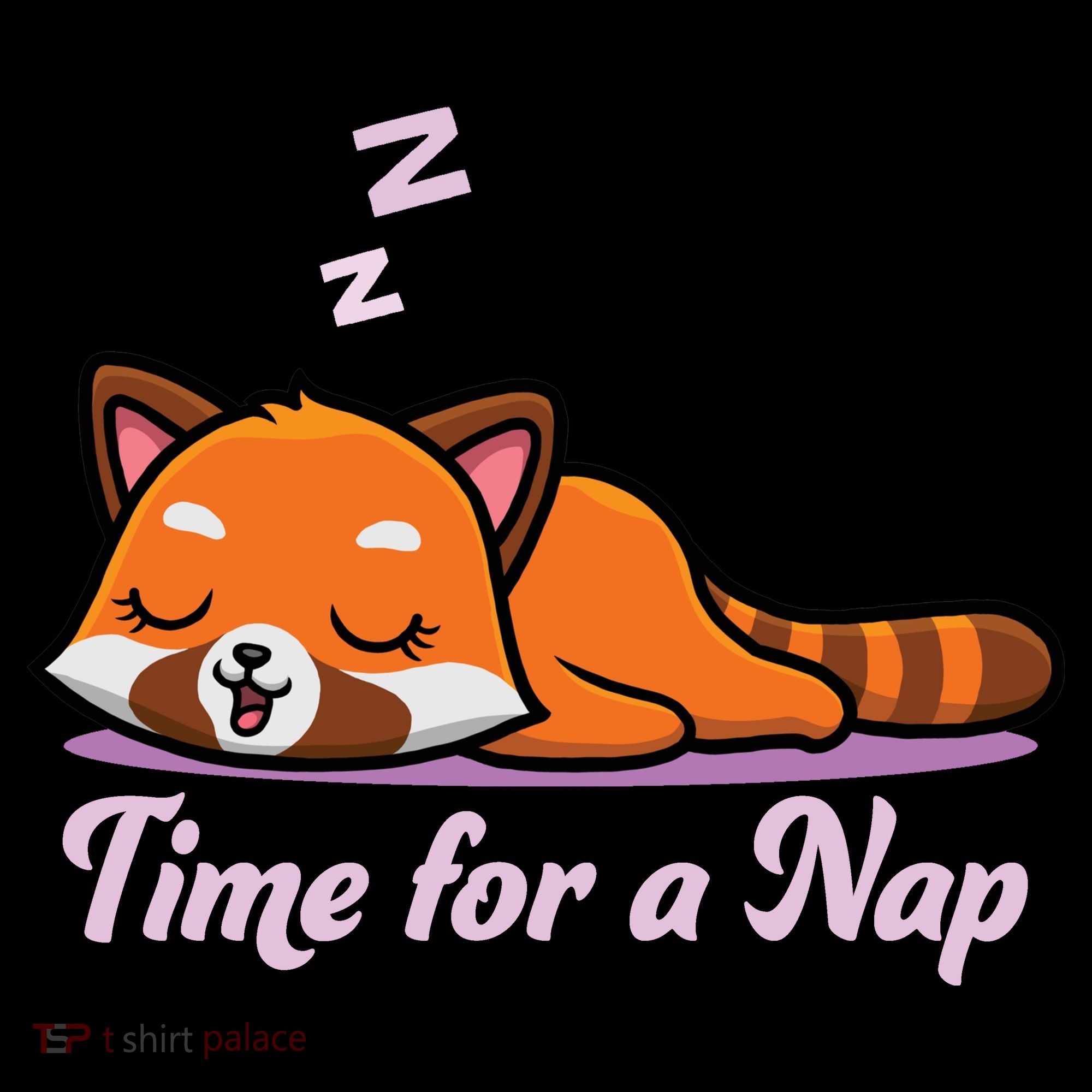 Nap Time Cute Red Panda Pajama Set