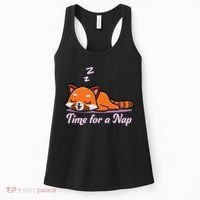 Nap Time Cute Red Panda Women's Tank Top thumb 0