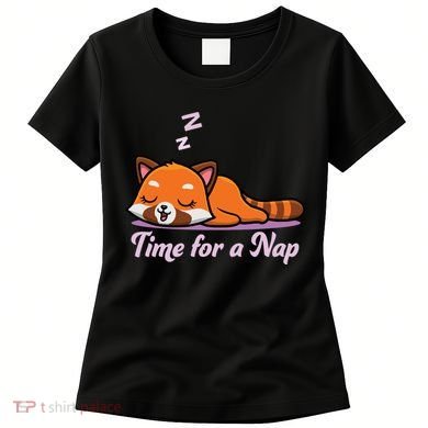 Nap Time Cute Red Panda Women's T-Shirt