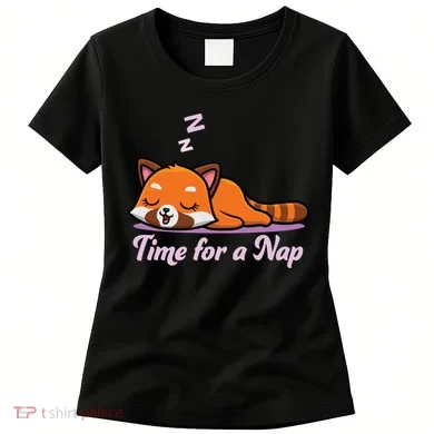 Nap Time Cute Red Panda Women's T-Shirt