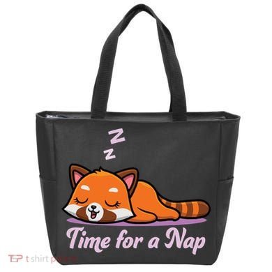 Nap Time Cute Red Panda Tote Bag