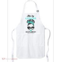 Nice Try Cancer But I’m Still Here Ovarian Cancer Warrior Great Gift Apron thumb 0