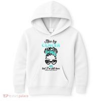 Nice Try Cancer But I’m Still Here Ovarian Cancer Warrior Great Gift Kids Hoodie thumb 0