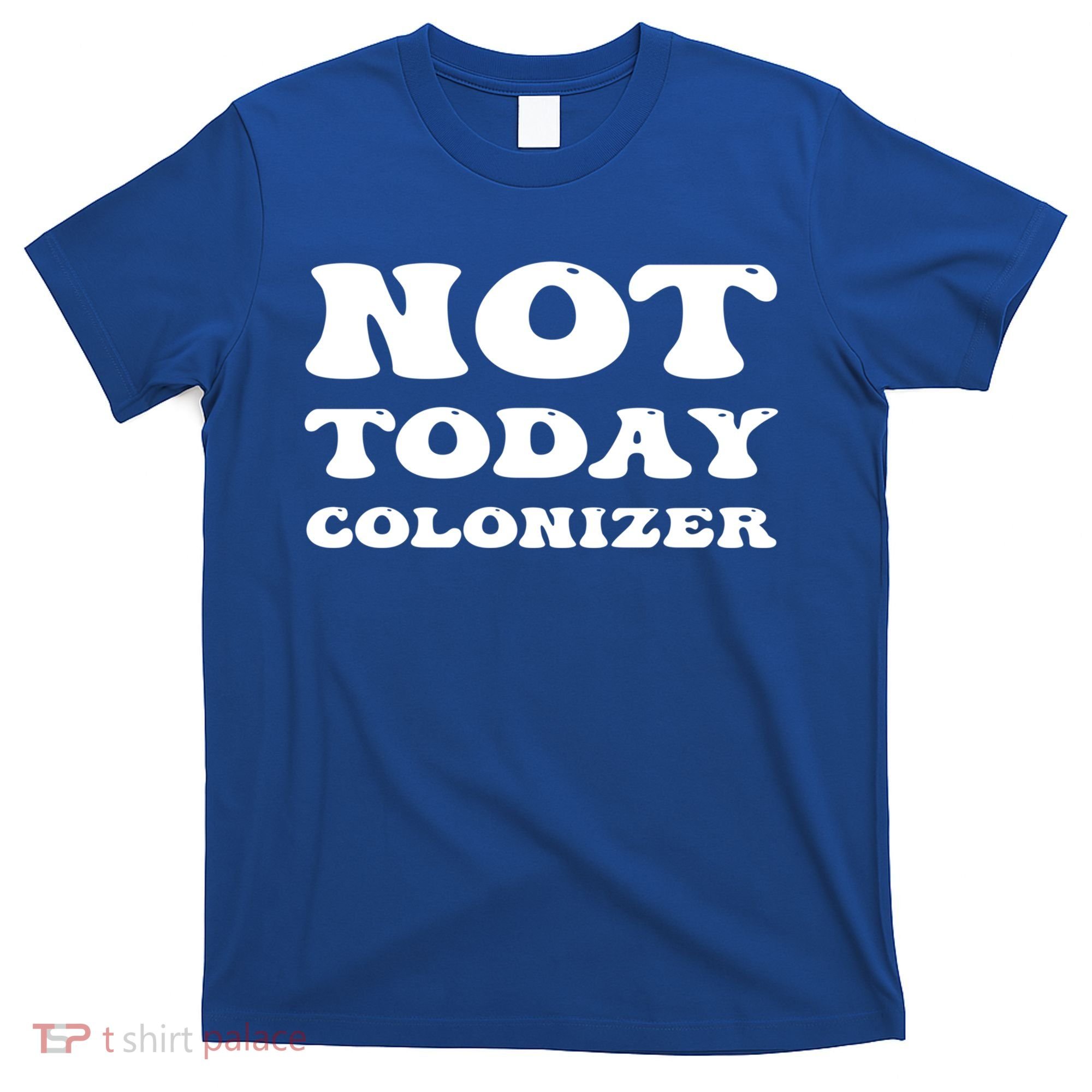 Not Today Colonizer Funny Indigenous Native American Gift T-Shirt