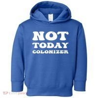 Not Today Colonizer Funny Indigenous Native American Gift Toddler Hoodie thumb 0