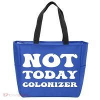 Not Today Colonizer Funny Indigenous Native American Gift Tote Bag thumb 0
