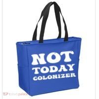 Not Today Colonizer Funny Indigenous Native American Gift Tote Bag thumb 2