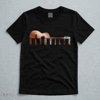 Nashville Tennessee Country Music City Guitar Gift Funny Gift T-Shirt thumb 5