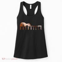 Nashville Tennessee Country Music City Guitar Gift Funny Gift Women's Tank Top thumb 0