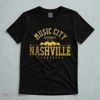 Nashville Tennessee Country Music City Guitar Vintage Nash T-Shirt thumb 5