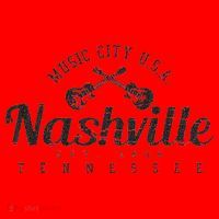 Nashville Tennessee Country Music Usa Santa Hat thumb 1