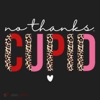 No Thanks Cupid Funny Anti Valentine Women's Sweatshirt thumb 2
