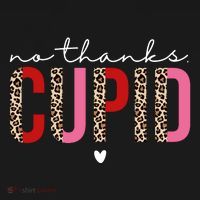 No Thanks Cupid Funny Anti Valentine Coaster thumb 2