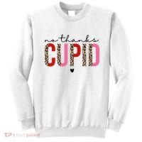 No Thanks Cupid Funny Anti Valentine Sweatshirt thumb 0