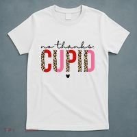 No Thanks Cupid Funny Anti Valentine T-Shirt thumb 5