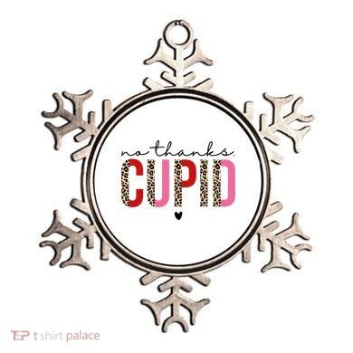 No Thanks Cupid Funny Anti Valentine Ornament