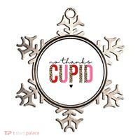 No Thanks Cupid Funny Anti Valentine Ornament thumb 0