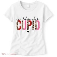 No Thanks Cupid Funny Anti Valentine Women's T-Shirt thumb 0