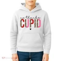 No Thanks Cupid Funny Anti Valentine Kids Hoodie thumb 4