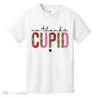 No Thanks Cupid Funny Anti Valentine Kids T-Shirt thumb 0