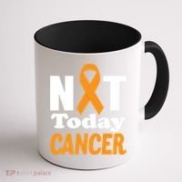 Not Today Cancer Fighter And Survivor Gift Coffee Mug thumb 1