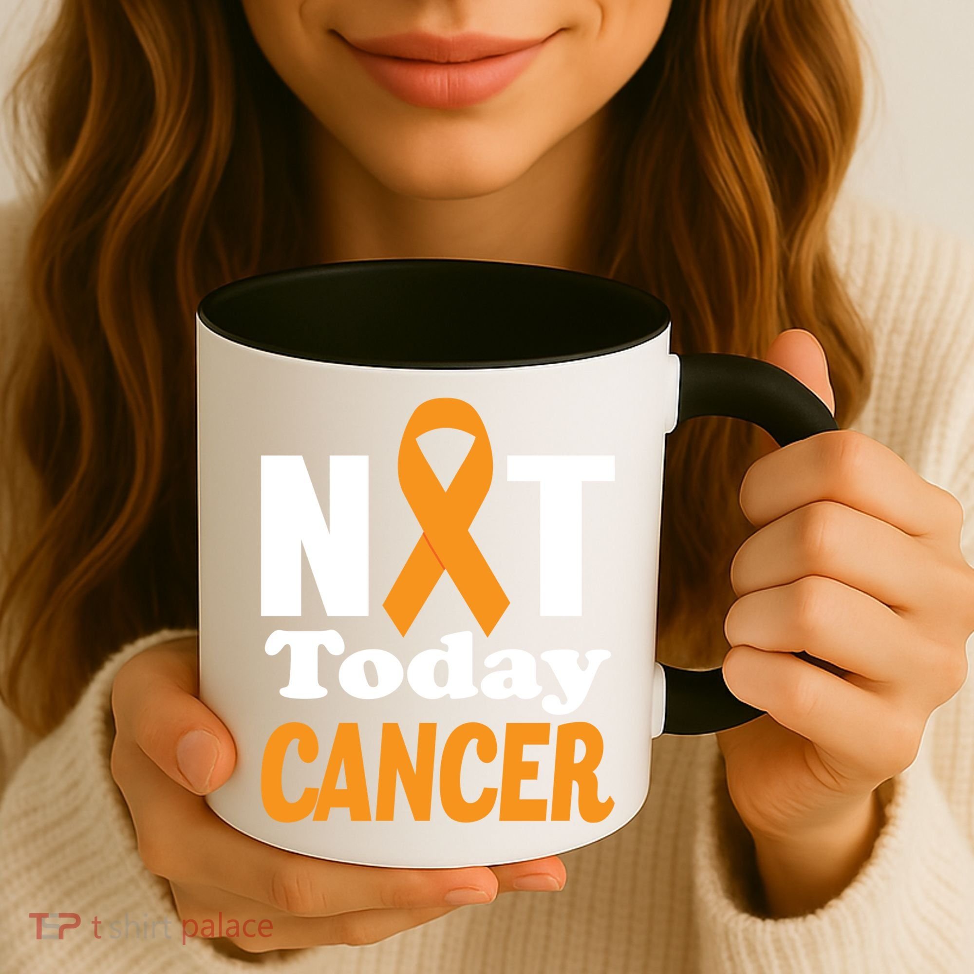 Not Today Cancer Fighter And Survivor Gift Coffee Mug