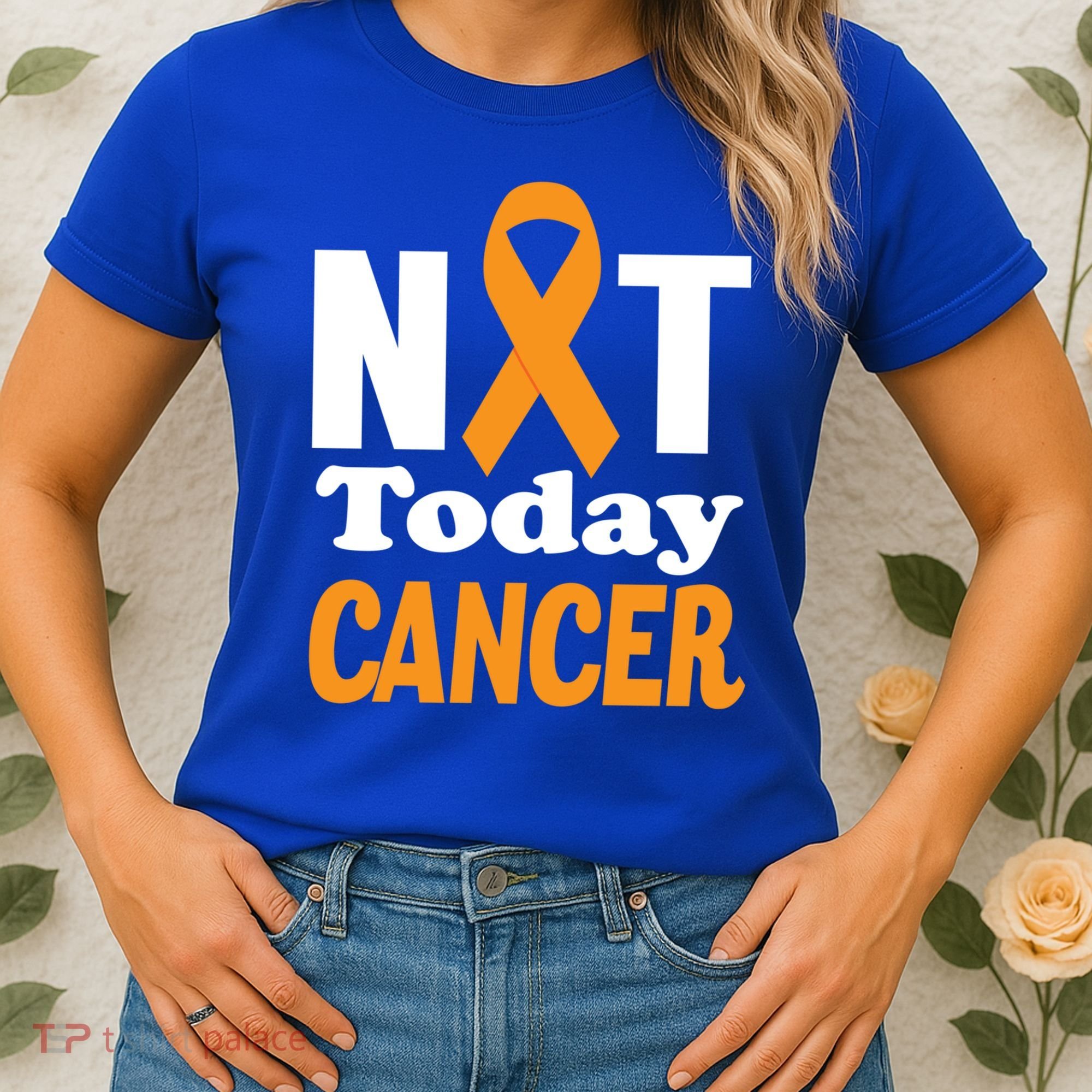 Not Today Cancer Fighter And Survivor Gift Women's T-Shirt