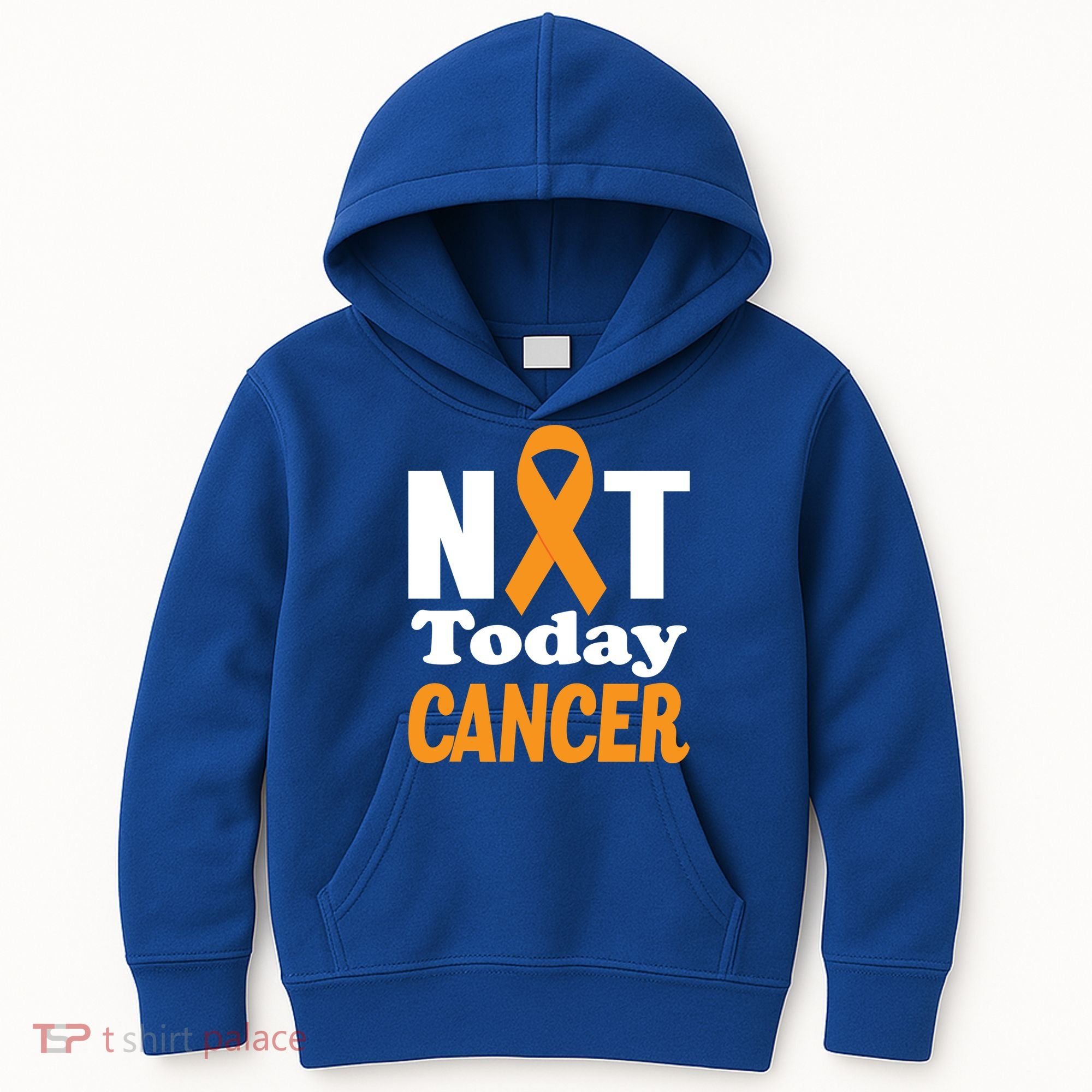 Not Today Cancer Fighter And Survivor Gift Kids Hoodie