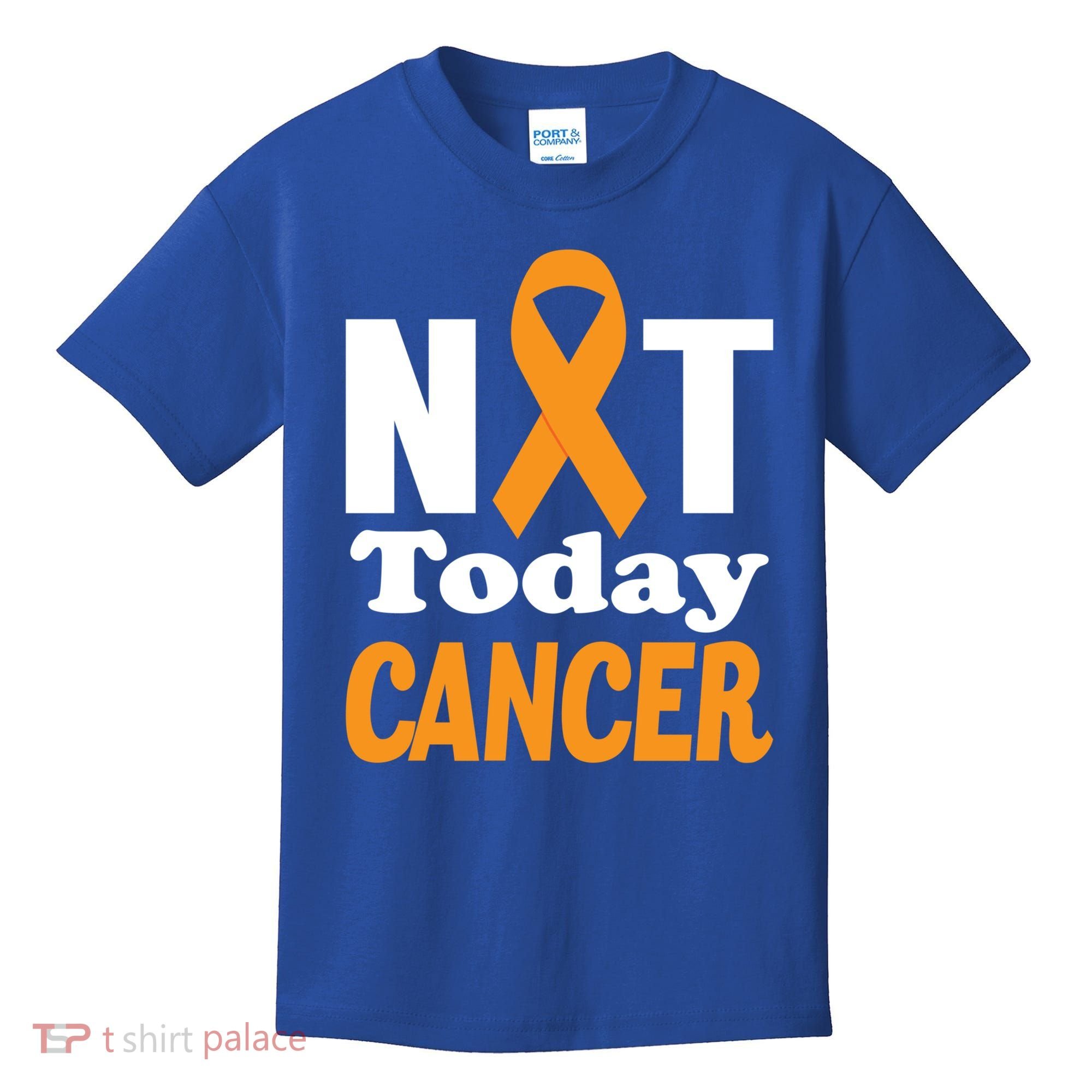 Not Today Cancer Fighter And Survivor Gift Kids T-Shirt
