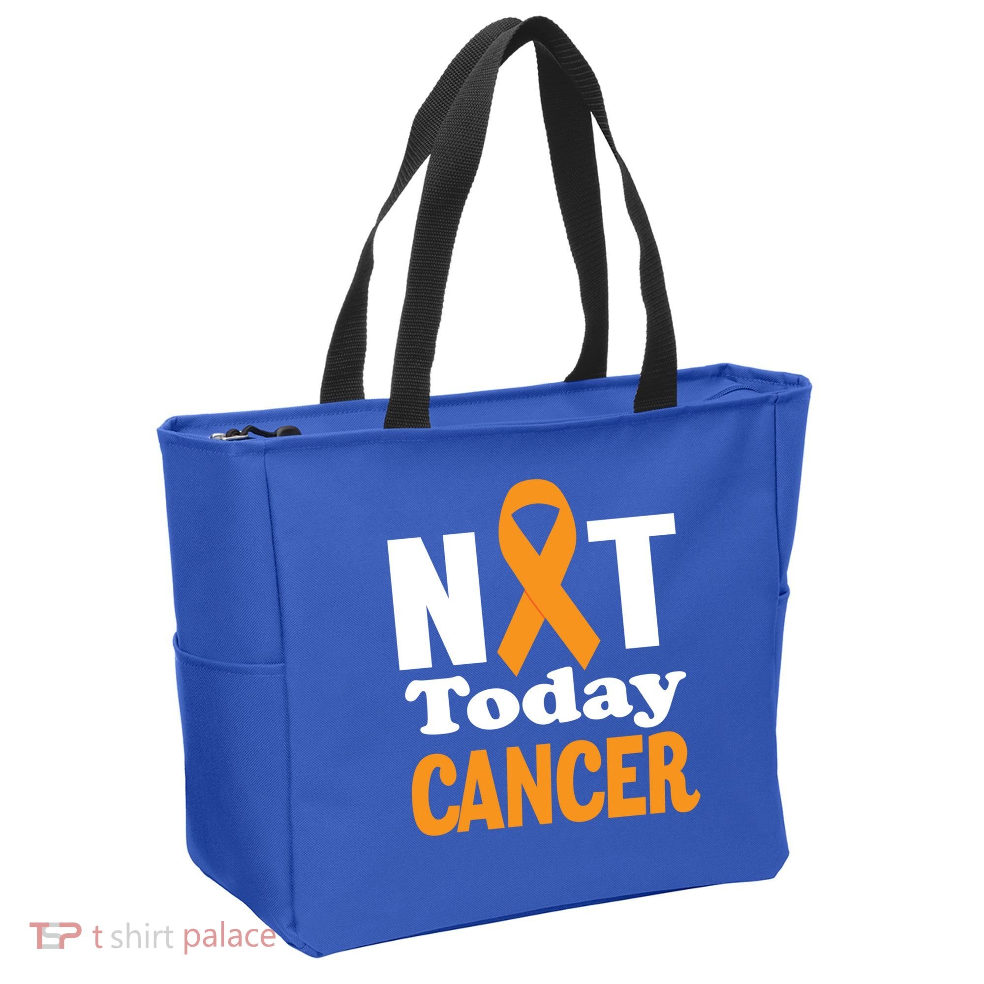 Not Today Cancer Fighter And Survivor Gift Tote Bag