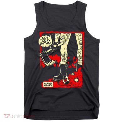 Not Today Comic Vintage Parody Tank Top