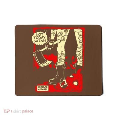 Not Today Comic Vintage Parody Mousepad