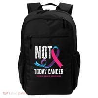 Not Today Cancer Support Thyroid Cancer Awareness Thyroid Cool Gift Backpack thumb 0