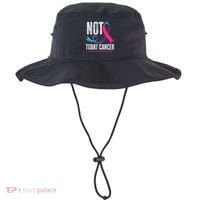 Not Today Cancer Support Thyroid Cancer Awareness Thyroid Cool Gift Bucket Hat thumb 0