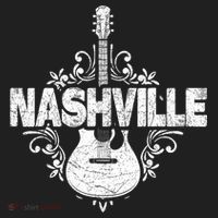 Nashville Tennessee Country Music Lovers Retro Guitar Player Beanie thumb 2